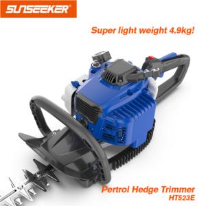 Super light weight 4.9kg hedge trimmer