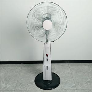 16 rechargeable stand fan with LED light