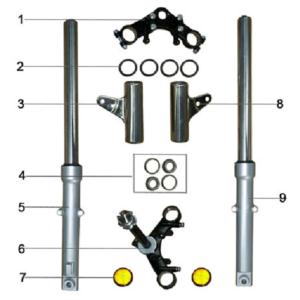 Motor Tricycle Front shock absorber