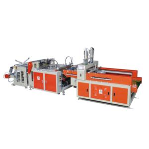 Double high-speed automatic bag making machine