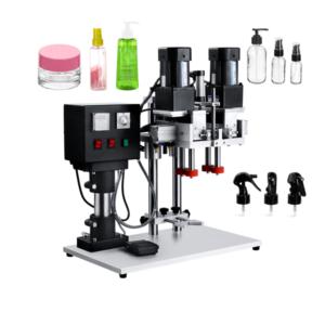Semi-automatic roll-on capping machine