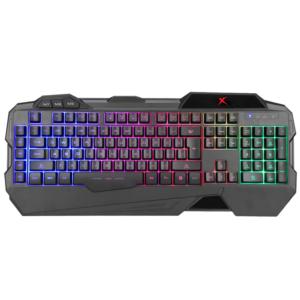 OEM Wired gaming multimedia keyboard with rainbow backlight