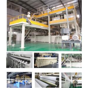 1.6m/2.4m/3.2m S/SS/SMS PP spund-bond non-woven fabric production