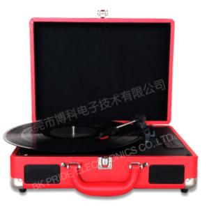4W 3-Speed Stereo Bluetooth Turntable