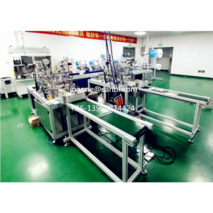 Fully Automatic Disposable Surgical Medical Nonwoven Protective Face Mask Making Machine