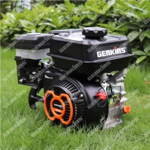 gasoline engine GK225-V 5.3Kw/3600rpm 8hp recoil start