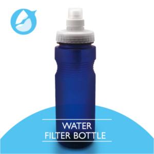 650ml portable water filter bottle