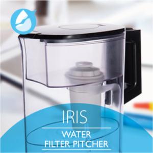 Handle portable small size water filter pitcher