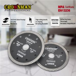 CROWNMAN Hot Press Diamond Cutting Disc