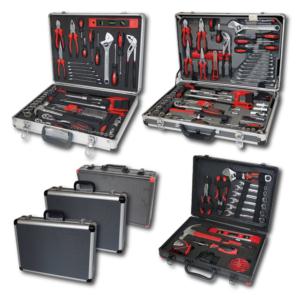 TOOL SET IN ALUMINUM CASE