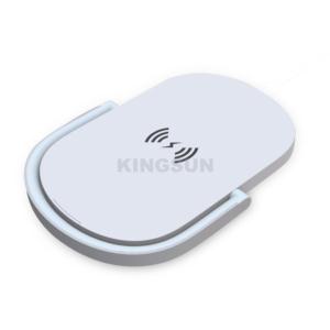 Desktop touch control night light wireless charging pad for phone
