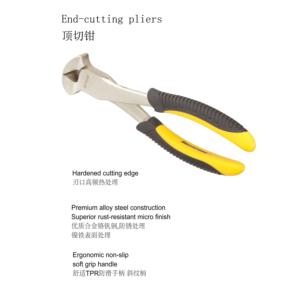 End-cutting pliers