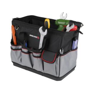 18 inch Tool Storage Bag Zipper Closure Large Top Wide Mouth Tool Bag