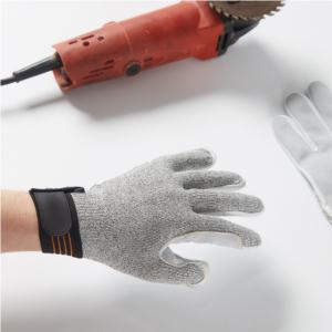 En388 4543 Hand Safety Anti Cut Construction Gloves Work Level 5 Cut Resistant Glove