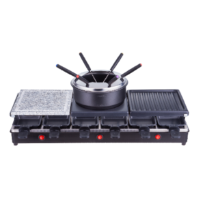 Raclette grill and fonue    Food processor