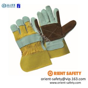 cow leather working gloves