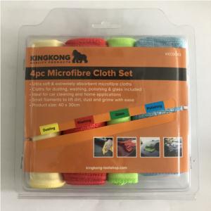 4pc Microfibre Cloth Set