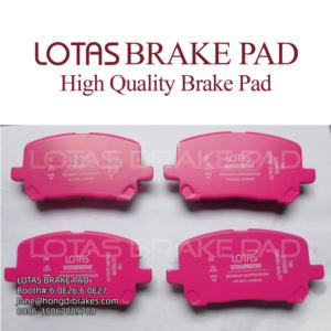 Auto Spare Parts Disc Brake pad Ceramic brake pad TOYOTA Corolla TOYOTA Matrix FRONT 04465-44090/D2217/D923/A-667WK