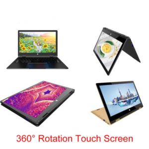 11.6 inch 360 degree rotating 5G wifi Metal case touch screen laptops