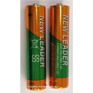 Cylindrical Alkaline Manganese Battery  LR03/ LR6
