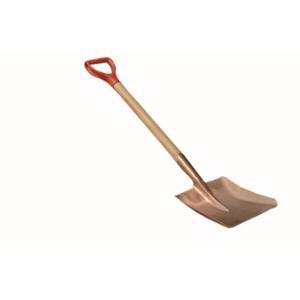 Non sparking shovel point shovel square dust pan brass shovel