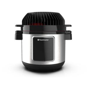 Pressure cooker with air fryer