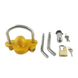 3 in 1 Trailer Coupling Hitch Lock kit with universal key