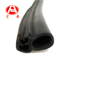 Solid steel wire rubber seal