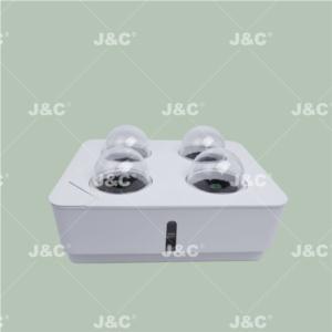 J&C hydroponic box budding box self watering planter visible water stage watering hole  with lid with budding lid  4 holes planting box  sustainable use