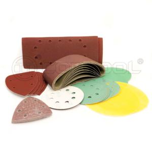 coated abrasive sanding paper with hole