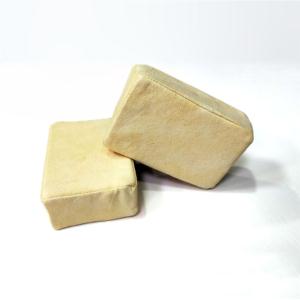 Super absorbent genuine Sheepskin natural chamois car cleaning sponge bag/glove