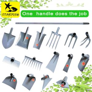garden tools with metal handle