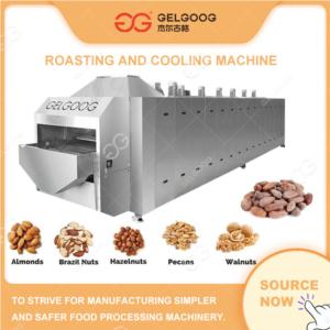 Continuous Automatic Cocoa Bean Roasting Machine Price