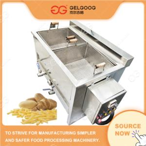 Batch Type Small Fruit Vegetable Frying Machine