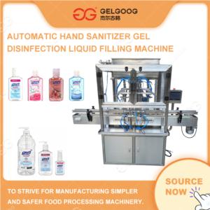 Automatic Hand Sanitizer Gel Disinfection Liquid Filling Machine