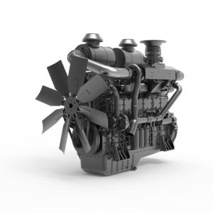 W series genset engine