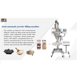 Semi-Automatic powder filling machine
