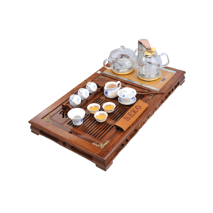 Multifunction tea tray with electric tea maker