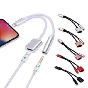 3.5 mm Headphone Jack Adapter for iPhone11 Xs/Xs Max/XR/ 8/8 Plus/7/7 Plus for Car Charger Aux Adapter
