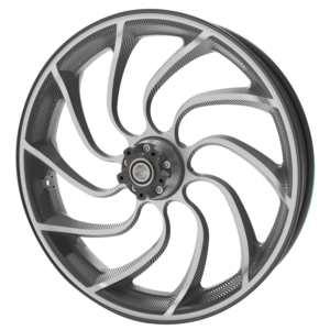 Forged motorcycle wheels