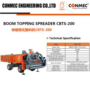 Boom Topping Spreader CBTS-200