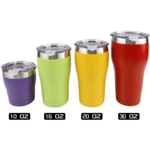20 oz Tumbler  Stainless Steel  Vacuum Insulated  Double Wall With Lid