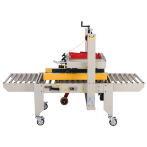 Left and right drive carton sealer