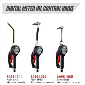 HPMM Digital Meter Control Valve 80981035 Digital Oil Control Valve Meter Gun Oil Gun With Digital Meter / Oil Flow Meter Gun