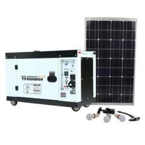 solar and diesel comb generators