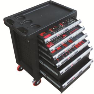 6 DRAWER  TOOL CABINET  WITH 156PCS TOOL SET  HIGH QUALITY  TOOL TROLLEY  TOOL SET