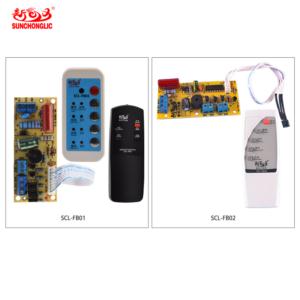 Sunchonglic cool wind remote control board electric plastic control panel applicable for multiple models of electric fans