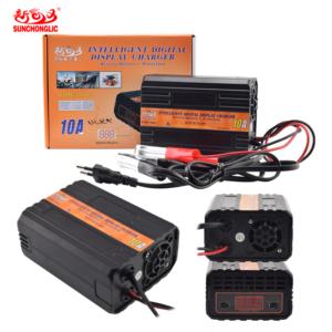 Portable 6V 12v auto fast charging lead acid car battery charger