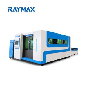 Sheet metal fiber laser cutting machine with exchangeable table