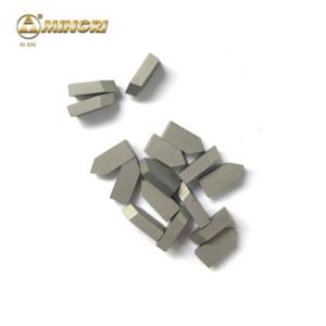 tungsten cemented carbide brazed tips/ TC brazed tips